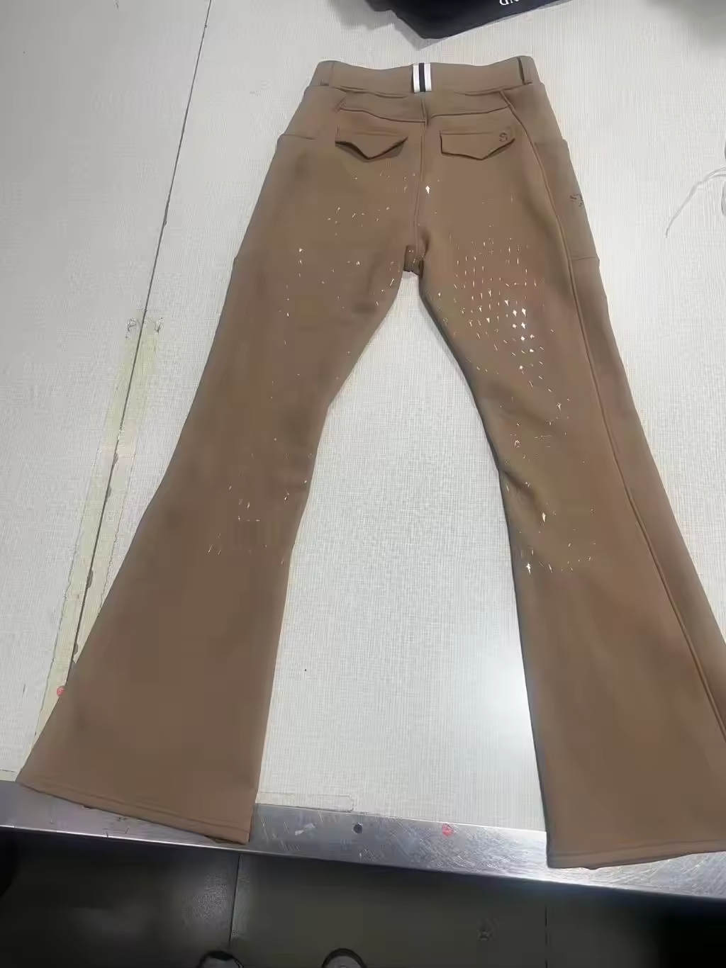 "Vesle Ry Gut", vinterbukse bootcut med fleeceforing, middels kompressjon
